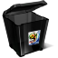Empty Recycle Bin Icon 64x64 png